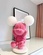 Настольная лампа, MICKEY 27*35, смола, стекло, розовый