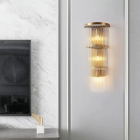 Настенный светильник JIMMY, бра 25*63, золотой, металл, Е14.