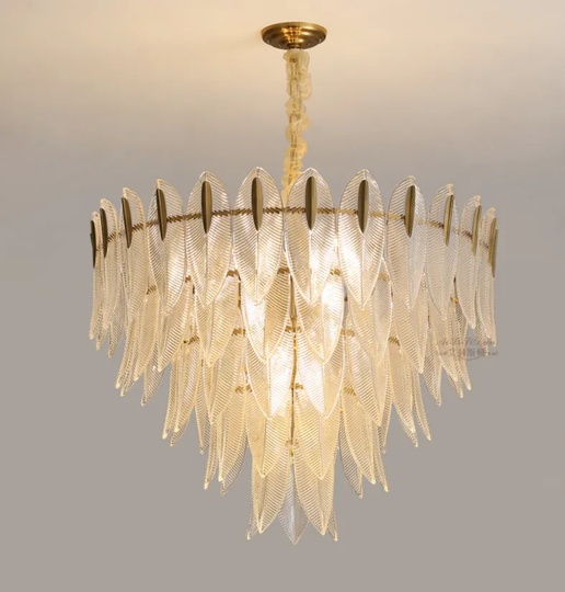 Люстра медная NIBA, металл, 80*63 см, светодиодная, E14, 40 Вт