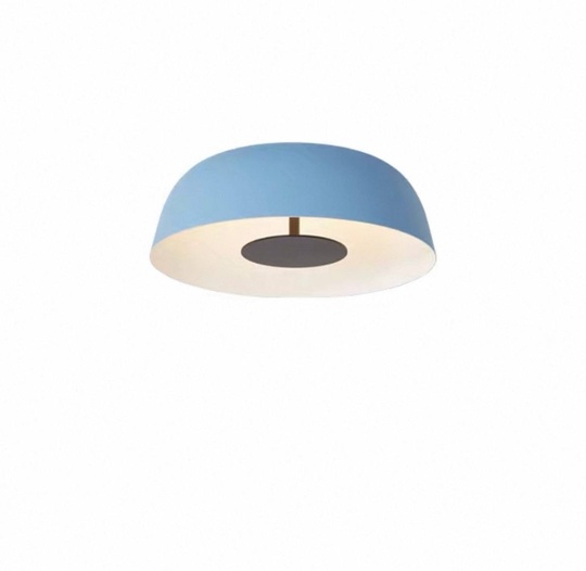 Потолочный светильник голубой Ultravex, металл, 40.2*14 см, светодиодная, LED