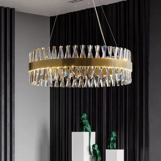 Люстра подвесная, медный, стекло, ROYAL 80*25, металл, LED.