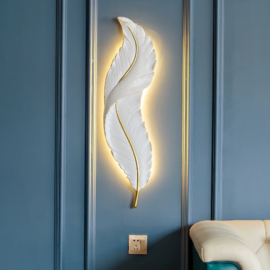 Настенный светильник STYLUS, Бра 22*90, белый, керамика, LED.