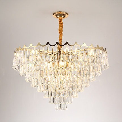 Дизайнерский светильник Ovirex 60*22 см, лампа накаливания, сплав, хрусталь, выставочный зал, китай