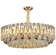 Люстра подвесная ASKARSU 60*25 золото, стекло, металл, Е14.