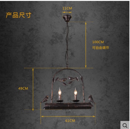 Люстра бар кофейня магазин одежды люстра