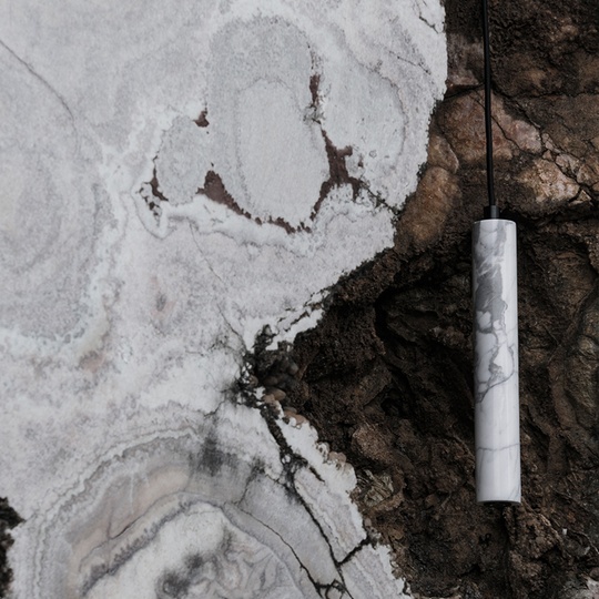 Подвесной светильник мрамор, 7*30 см. STONE MARBLE - светильник мрамор, E14