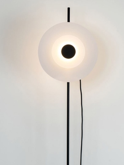 Напольный светильник черный One HOOP Black, LED, 9 Вт