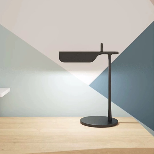 Настольная лампа AMALIA 30*40, черный, металл, G9.