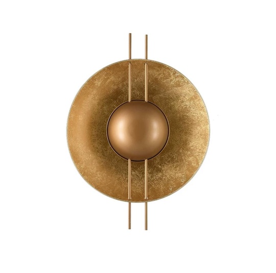 Настенный светильник DOUGLAS 35*48, золотая фольга, металл, LED.