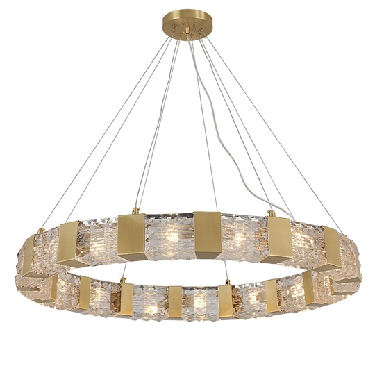 Светильник подвесной медный Alright, медь, трос 100 см, 50*10 см, G9