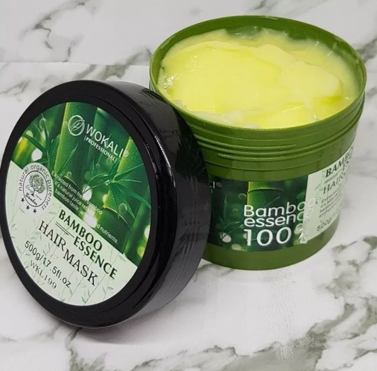 Маска для волос Wokali Bamboo Essence 500 мл