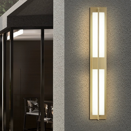 Настенный светильник NURAH, Бра, 12*60, медный, медь, мрамор, LED.