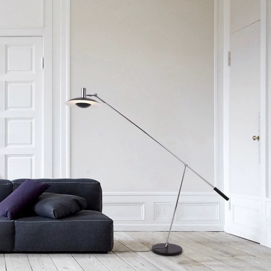 Напольный светильник черный Nightbloom, LED, 12 Вт