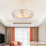 Люстра подвесная медная Ola, металл, трос 100 см, 60*35 см, Е14