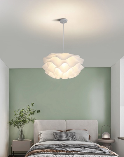 Подвесной светильник MAI HE MAI белый, 50*30 см. Светильник из акрила - PHRENA, E27, 30 Вт