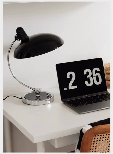 Настольная лампа ZERRA 28.5*40, черный