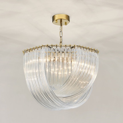 Дизайнерский светильник черный 48*69 см, LED, железо, железо