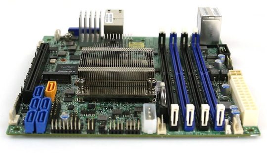 Серверная материнская плата Supermicro MBD-X11SDV-4C-TLN2F-B