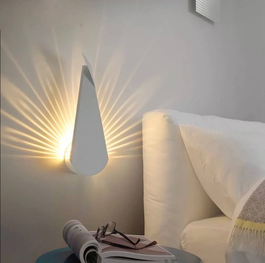 Настенный светильник, БРА EMRE 14*36, белый, металл, LED.