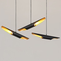 Дизайнерские светильник белый 106*35 см, лампа накаливания, e14, сплав цинка, алюминий, бар