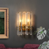 Настенный светильник желтая бронза NEVA, Бра, 19*30, металл, LED.