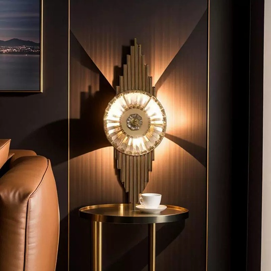 Настенный светильник, Бра, GRAHAM 25*65, медный, металл, Е14.