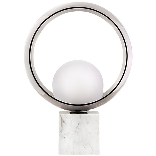 Настольная лампа круглая Tivoli, 25*34 см, светодиодная, E27