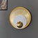 Настенный светильник CALE, Бра, 30*70, золотой, мрамор, металл, G9.
