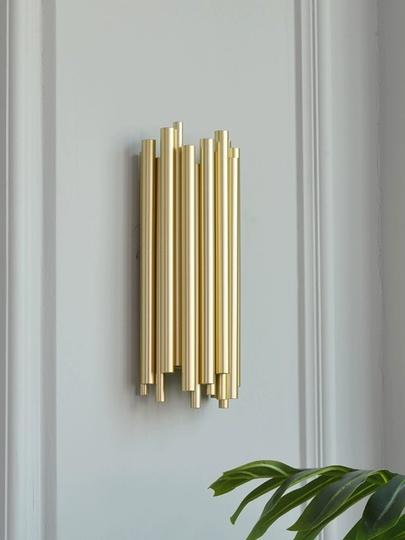 Настенный светильник титановое золото WILL, Бра, 18*40, металл, LED.