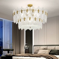 Люстра подвесная, медный, стекло, CHIMES 80*23, металл, E14.