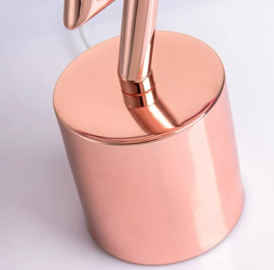 Настольная лампа LIGHTNING 34*42, розовый, металл.