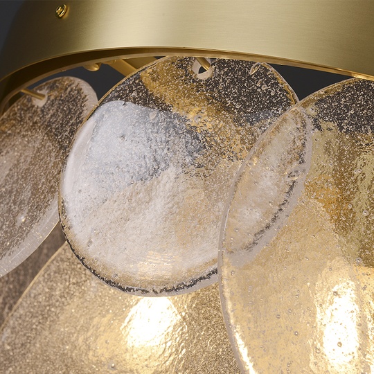 Напольный светильник золотой Sasha Floor, E14, 5 Вт