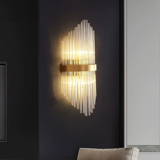 Настенный светильник VERONICA, Бра, 20*54, бронза, металл, Е14.