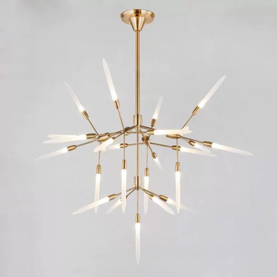 Подвесной светильник, медная, DEVIENT 60*100, стекло, металл, G4.