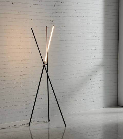 Напольный светильник белый ACCIPICCHIO, LED, 24 Вт