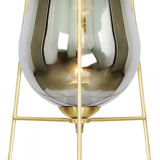 Торшер бронза Aerivex, 34*140 см, светодиодный, Е27, металл, 15 Вт