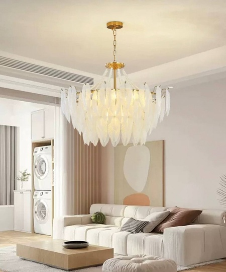 Люстра подвесная, медный, стекло, AMARYLLIS 50*26, металл, E14.