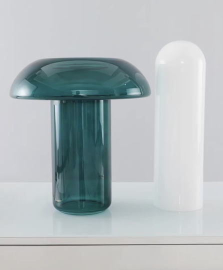 Настольная лампа OUFULA, зеленая, E27