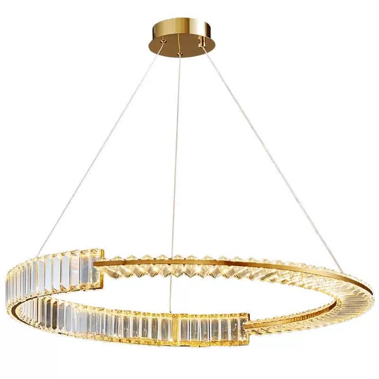 Люстра подвесная, медный, кристалл, AYSIN 60*80, металл, LED.