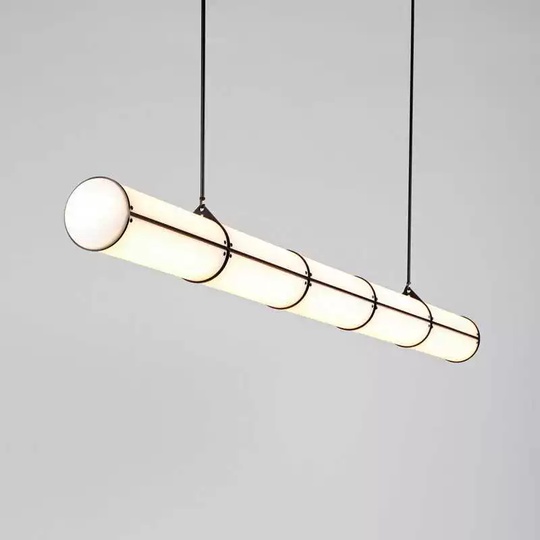 Светильник подвесной, черный, Elurix, металл, 150*10 см, светодиодная, LED