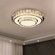 Потолочный светильник, хром, кристалл, MINDY 50*20 металл, LED.