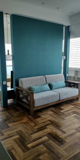 Светильник с дымно-серым плафоном SKU15