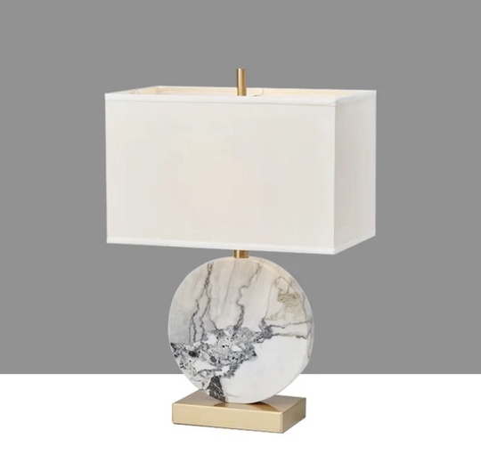 Настольная лампа KODY 40*60, мраморный камень