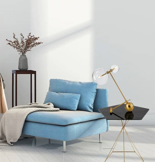 Настольная лампа GRACE 43*35, античная бронза