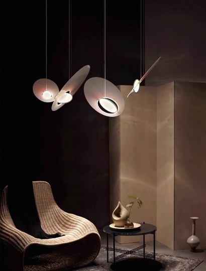 Светильник белый Eladrix, металл, 40*150 см, LED