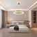 Люстра подвесная, медь, ПММА, ABDON 100*8, металл, LED