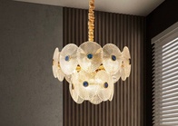 Люстра подвесная, медный, стекло, AYTAC 50*33, металл, E14.