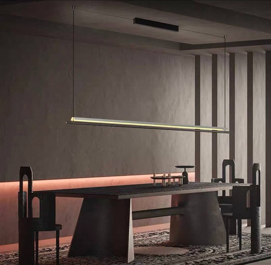 Люстра черная, белая Elystrin, металл, 30*13 см, светодиодная, LED