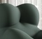Кресло темно зеленое Serie up, 1 шт., 92х96х91 см