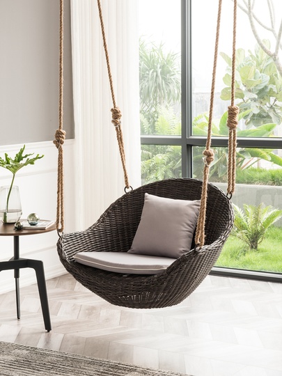 Подвесное кресло из ротанга Haiteng